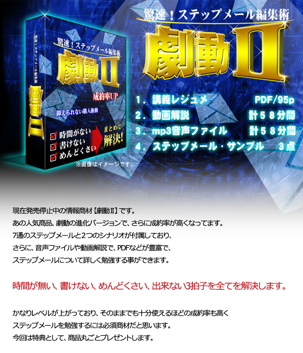 劇動Ⅱ製品版